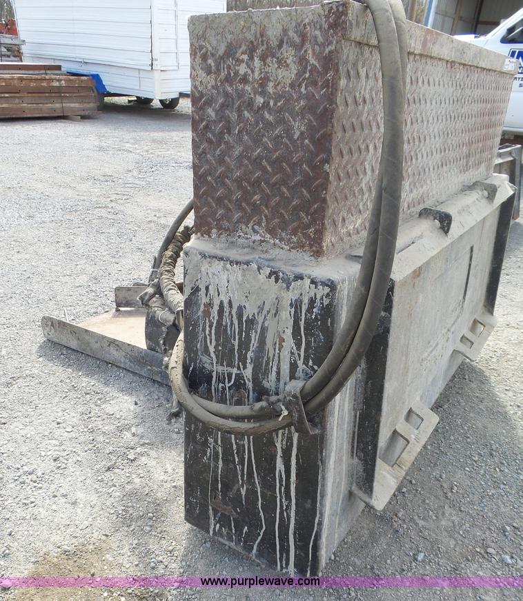 image for item BE9802 Bobcat concrete hopper