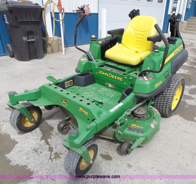 image for item BE9805 John Deere 2510A ZTR lawn mower
