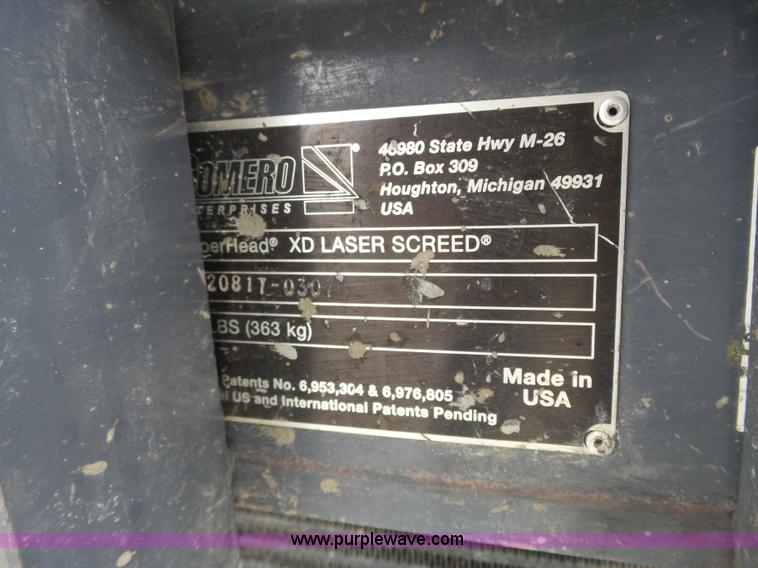 image for item BE9809 Copperhead XD 2.0 laser screed