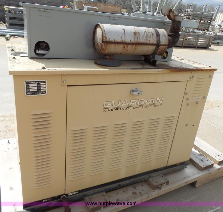 image for item BE9850 Generac Guardian generator