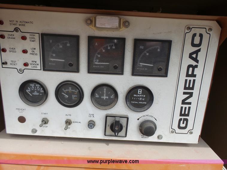 image for item BE9853 Generac 95A00242-S generator