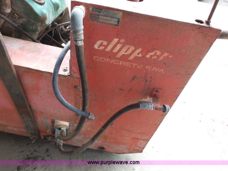 image for item BN9641 Clipper C-650 KBT concrete saw