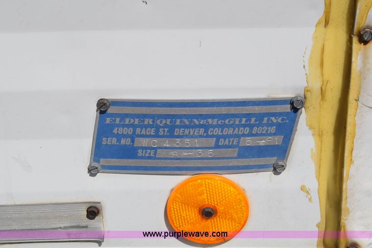 image for item BX9707 1981 Elder office trailer