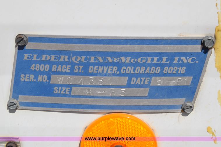 image for item BX9707 1981 Elder office trailer