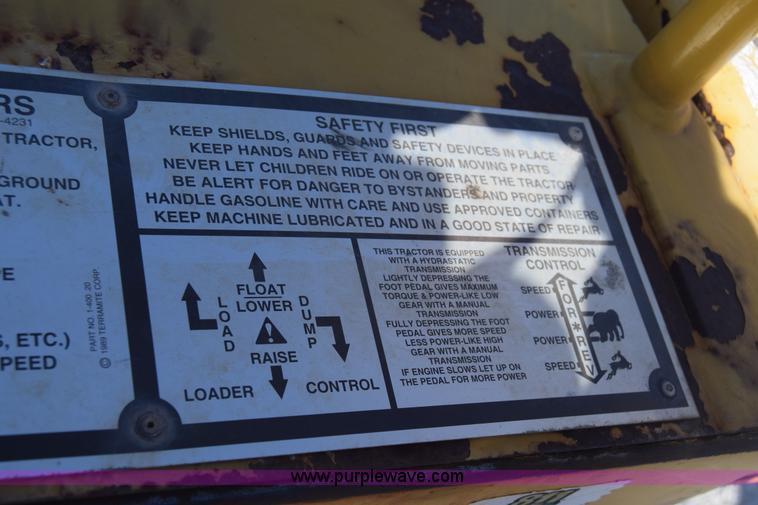 image for item BX9909 Terramite T5C backhoe