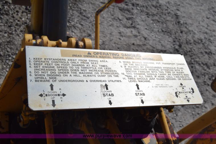 image for item BX9909 Terramite T5C backhoe