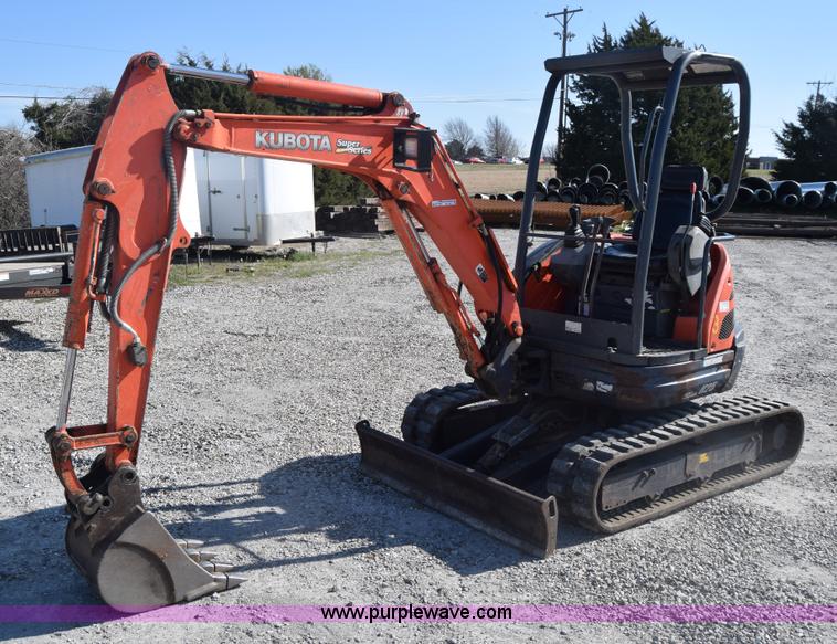 image for item BX9911 Kubota U25 Super Series mini excavator