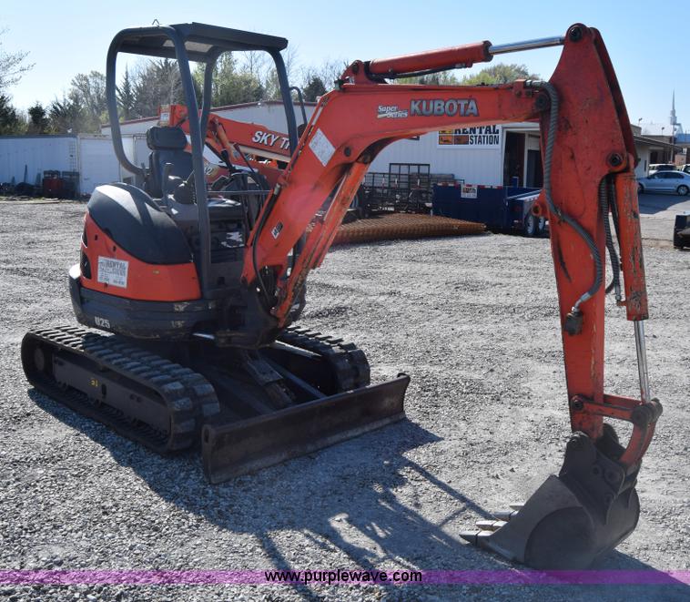 image for item BX9911 Kubota U25 Super Series mini excavator