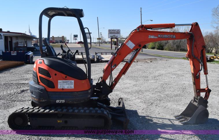 image for item BX9911 Kubota U25 Super Series mini excavator