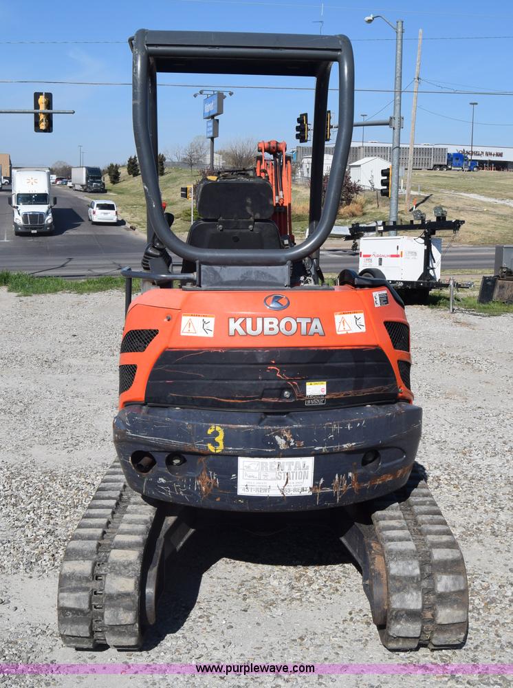 image for item BX9911 Kubota U25 Super Series mini excavator