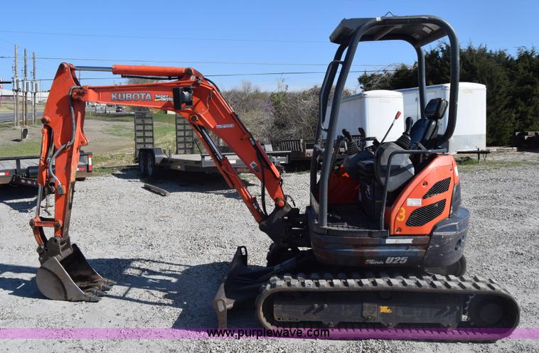 image for item BX9911 Kubota U25 Super Series mini excavator