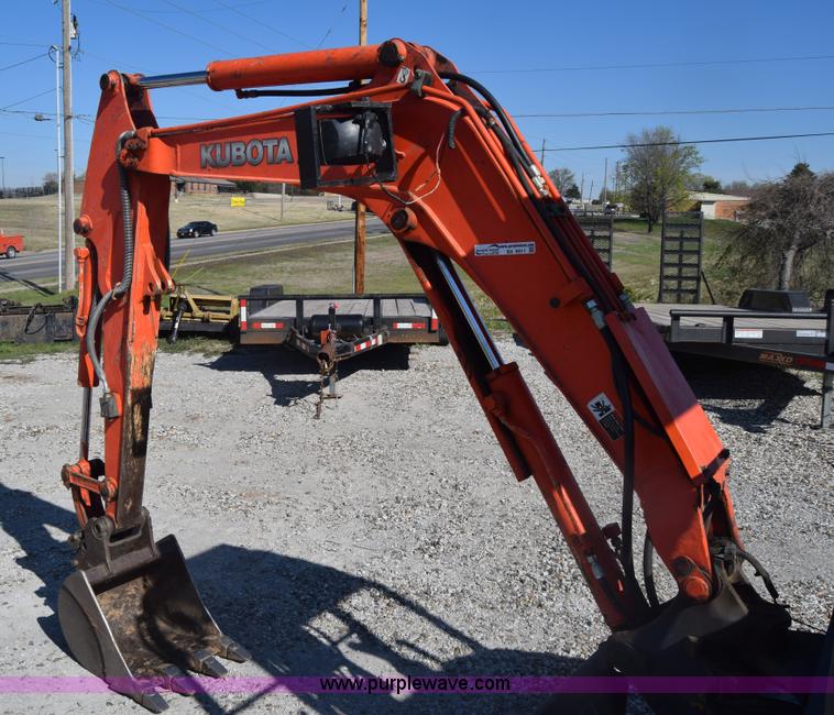 image for item BX9911 Kubota U25 Super Series mini excavator