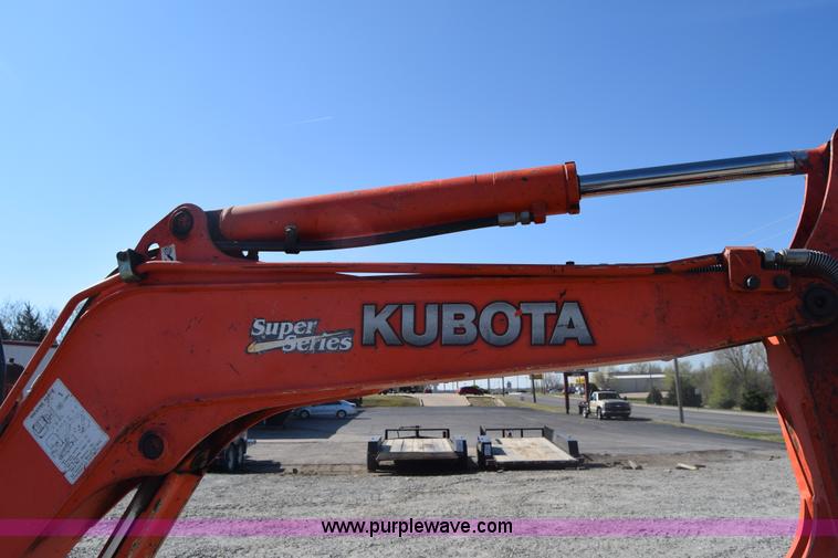 image for item BX9911 Kubota U25 Super Series mini excavator