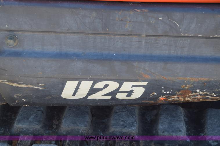 image for item BX9911 Kubota U25 Super Series mini excavator