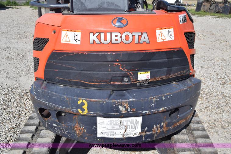image for item BX9911 Kubota U25 Super Series mini excavator
