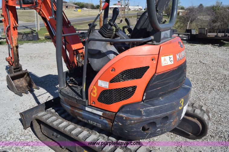 image for item BX9911 Kubota U25 Super Series mini excavator