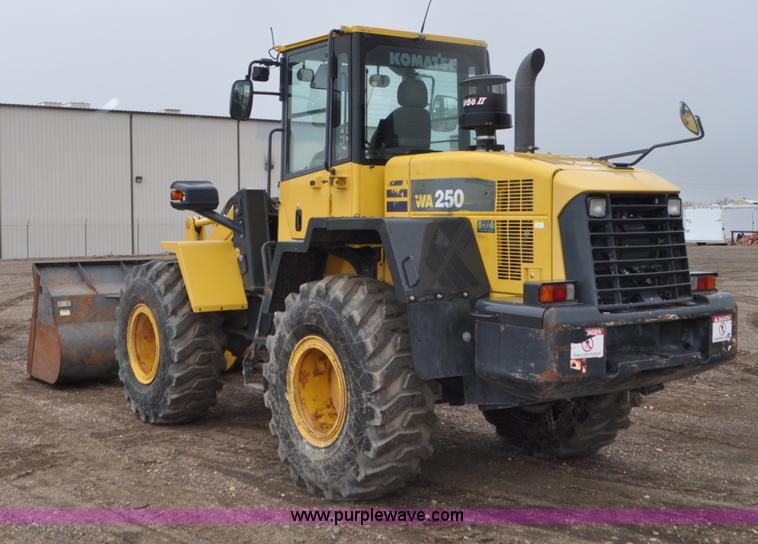 image for item G7335 2012 Komatsu WA250-6 wheel loader