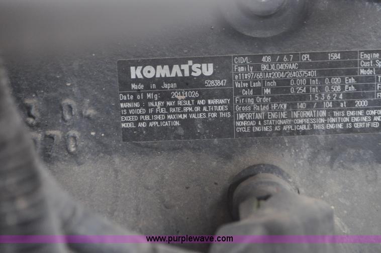 image for item G7335 2012 Komatsu WA250-6 wheel loader