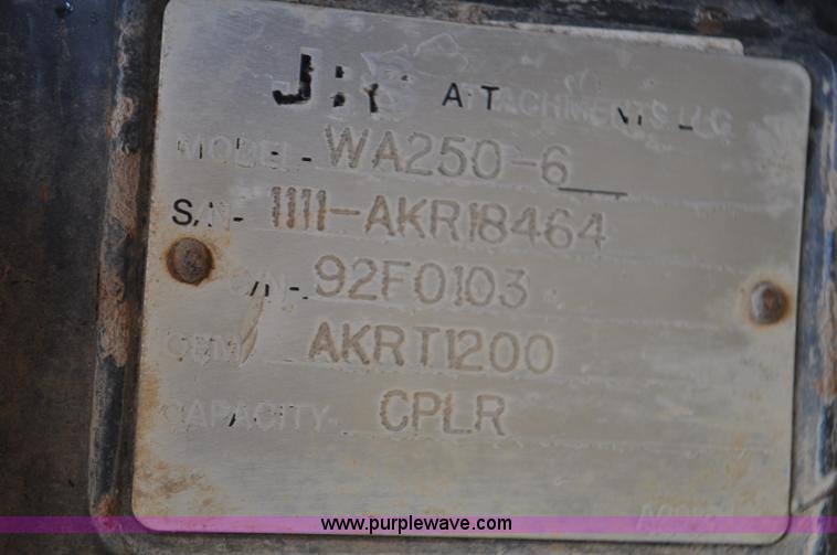 image for item G7335 2012 Komatsu WA250-6 wheel loader