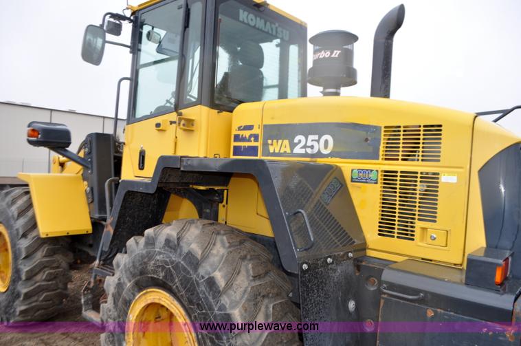 image for item G7335 2012 Komatsu WA250-6 wheel loader