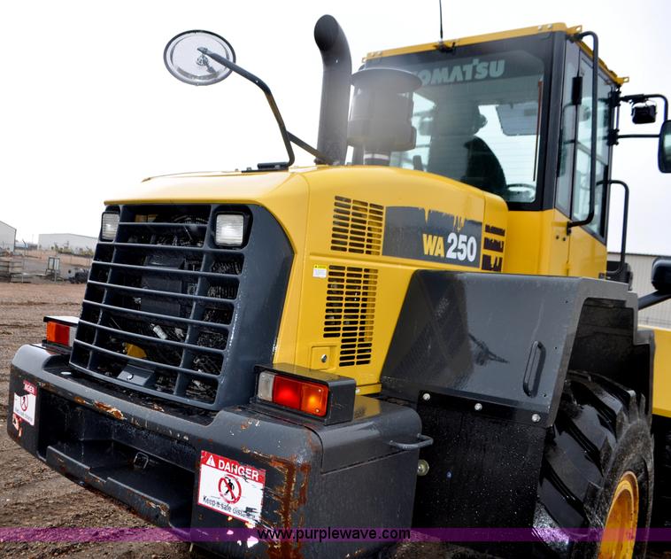 image for item G7335 2012 Komatsu WA250-6 wheel loader
