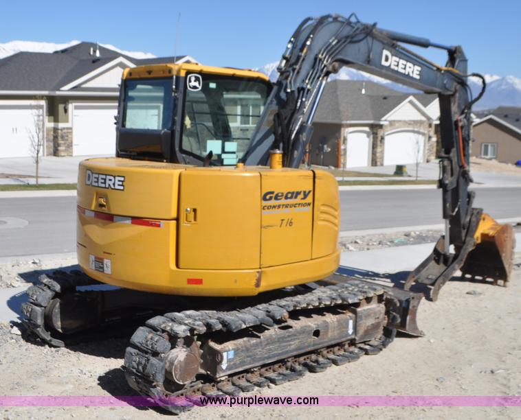 image for item G7341 2008 John Deere 75D mini excavator