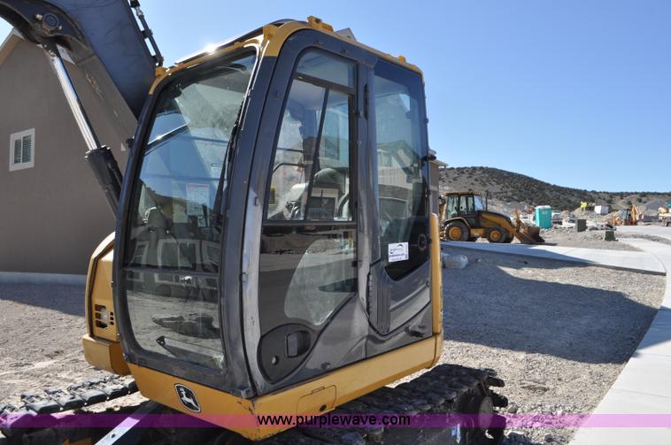 image for item G7341 2008 John Deere 75D mini excavator