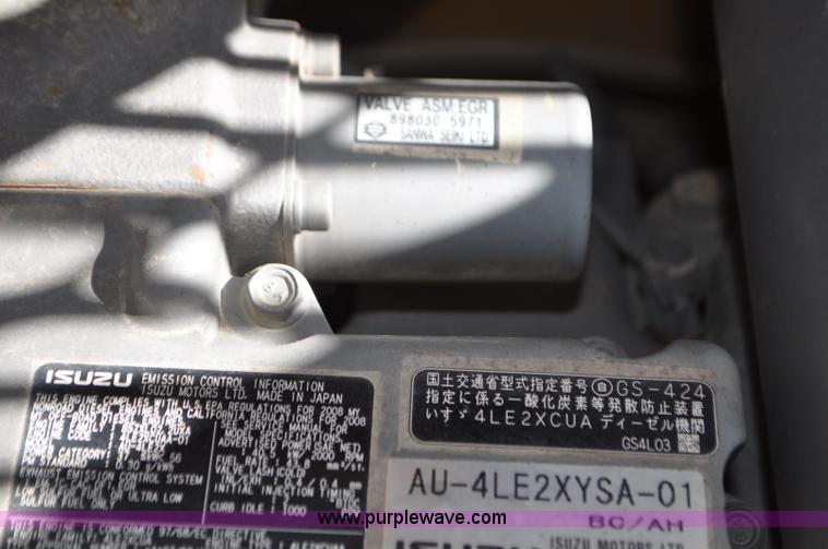 image for item G7341 2008 John Deere 75D mini excavator