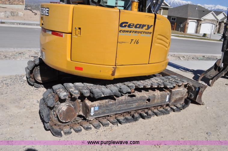 image for item G7341 2008 John Deere 75D mini excavator