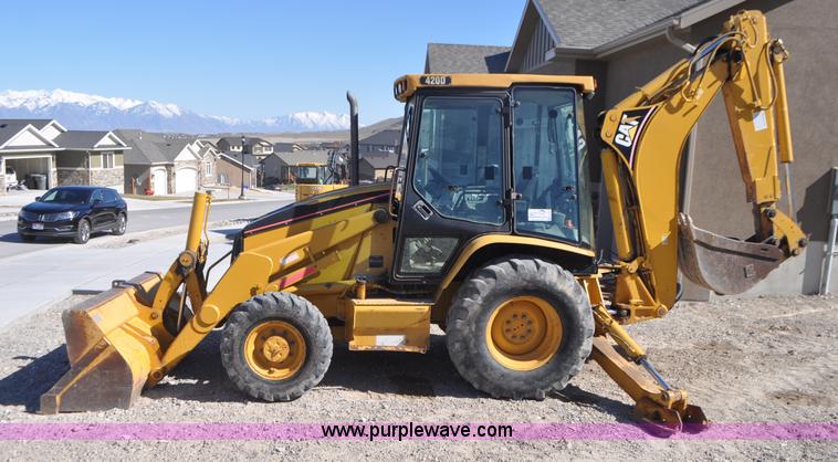 image for item G7342 2002 Caterpillar 420D backhoe
