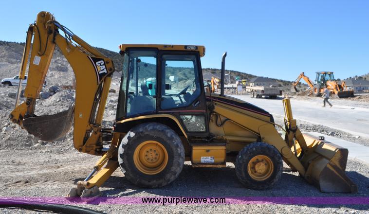 image for item G7342 2002 Caterpillar 420D backhoe