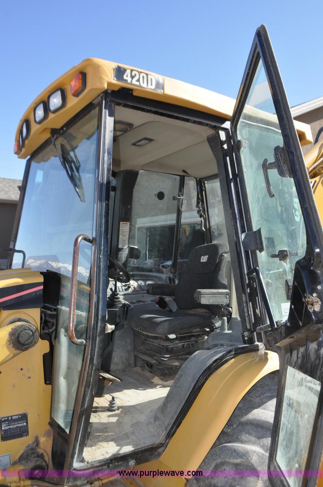 image for item G7342 2002 Caterpillar 420D backhoe