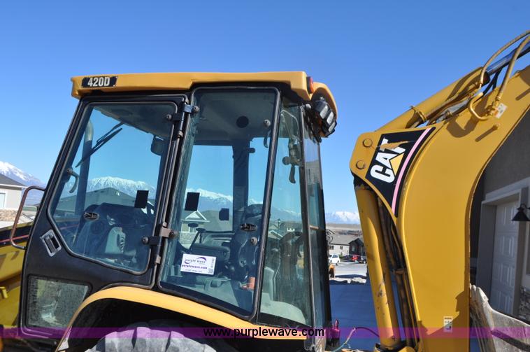 image for item G7342 2002 Caterpillar 420D backhoe