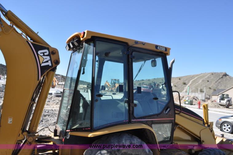 image for item G7342 2002 Caterpillar 420D backhoe