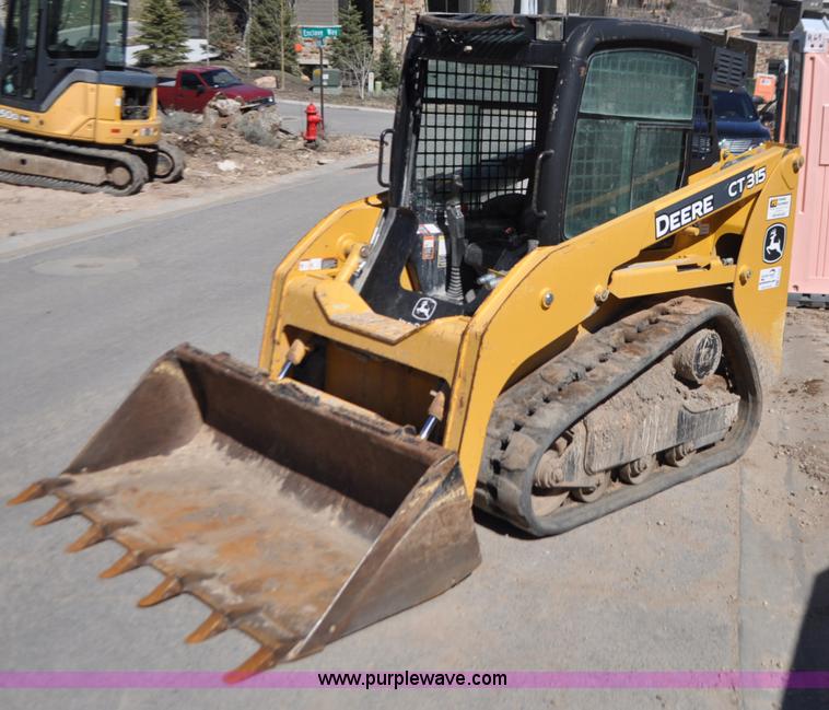 image for item G7343 2009 John Deere CT315 skid steer
