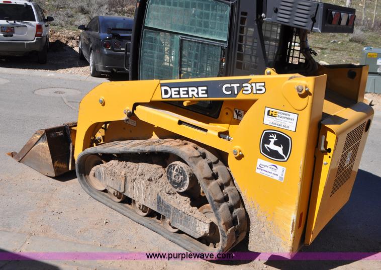 image for item G7343 2009 John Deere CT315 skid steer