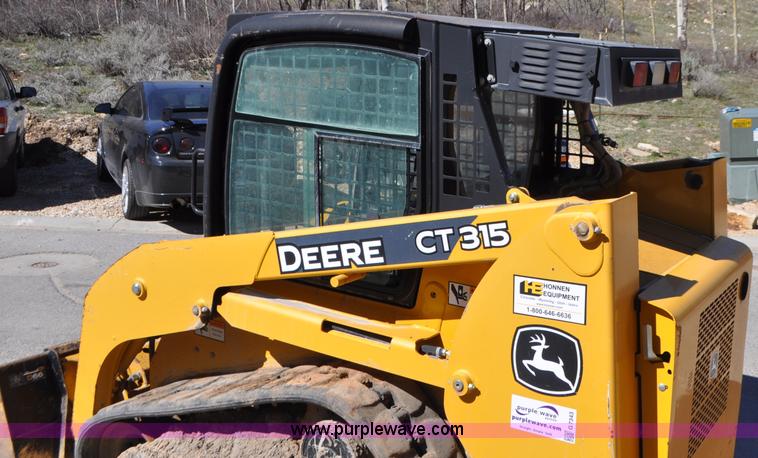 image for item G7343 2009 John Deere CT315 skid steer