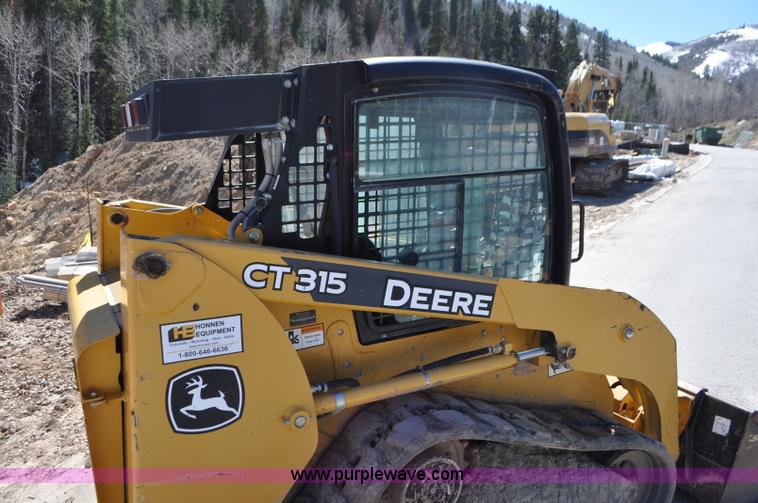 image for item G7343 2009 John Deere CT315 skid steer