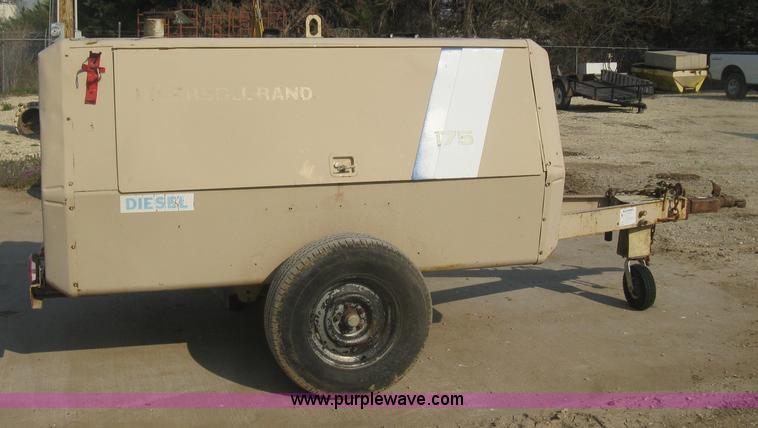 image for item J2829 Ingersoll Rand 175 air compressor