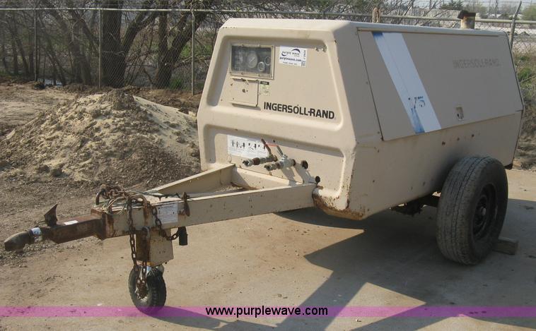 image for item J2829 Ingersoll Rand 175 air compressor