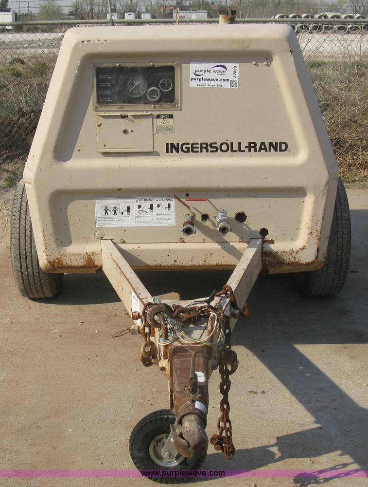 image for item J2829 Ingersoll Rand 175 air compressor