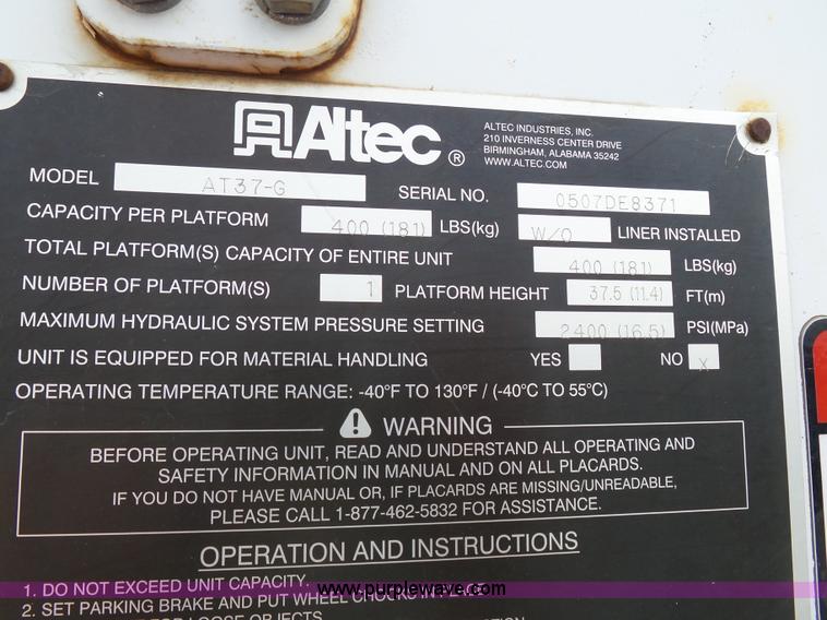 image for item J4198 2008 Ford F550 Super Duty bucket truck