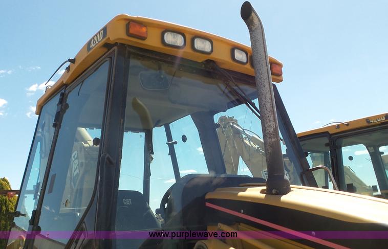 image for item J6122 2006 Caterpillar 420D backhoe