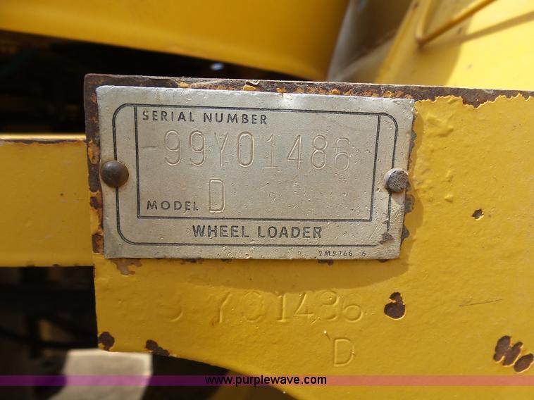 image for item J6158 1982 Caterpillar 966D wheel loader