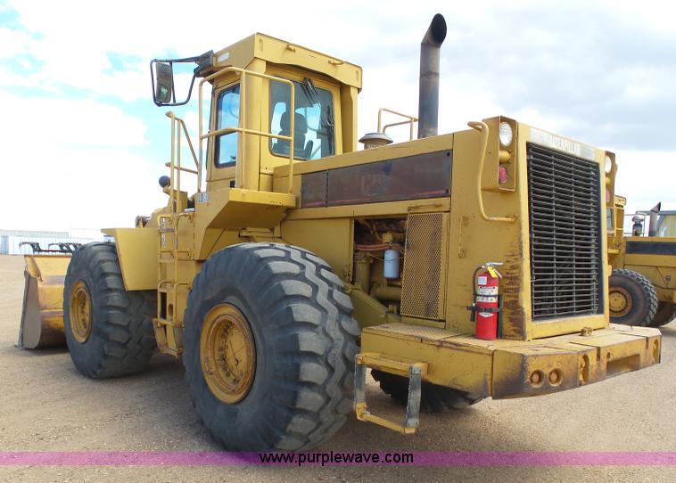 image for item J6159 1987 Caterpillar 980C wheel loader
