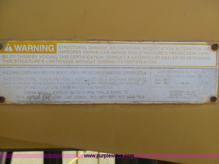 image for item J6159 1987 Caterpillar 980C wheel loader