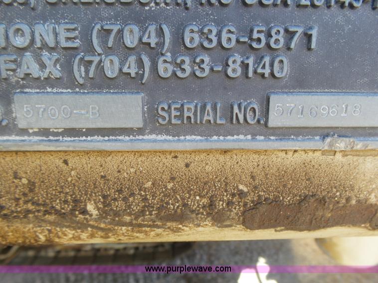 image for item J6161 1995 Power Curber 5700-B curb machine