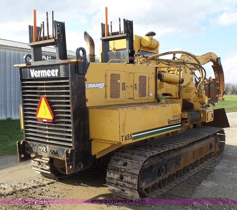 image for item J6251 2000 Vermeer T655 Commander trencher