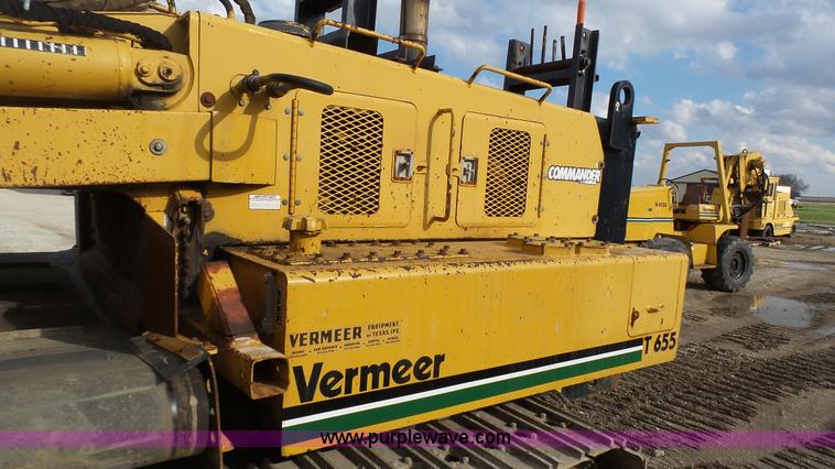 image for item J6251 2000 Vermeer T655 Commander trencher