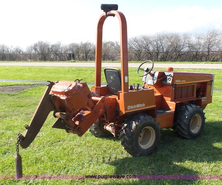 image for item J6254 1985 Ditch Witch 350SX cable plow